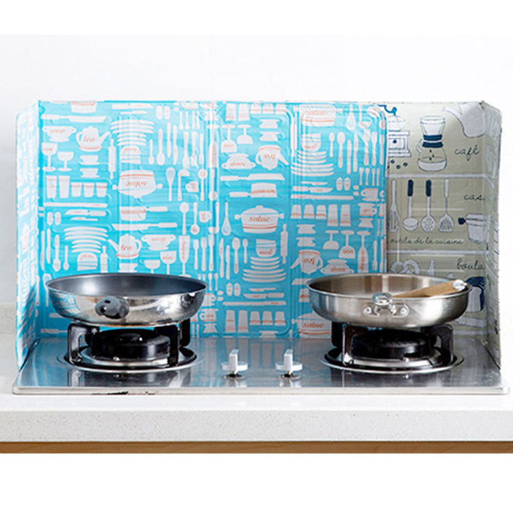 Kitchen Gadgets That Are Useful - Aluminium Foil Oil Splatter Screen Guard