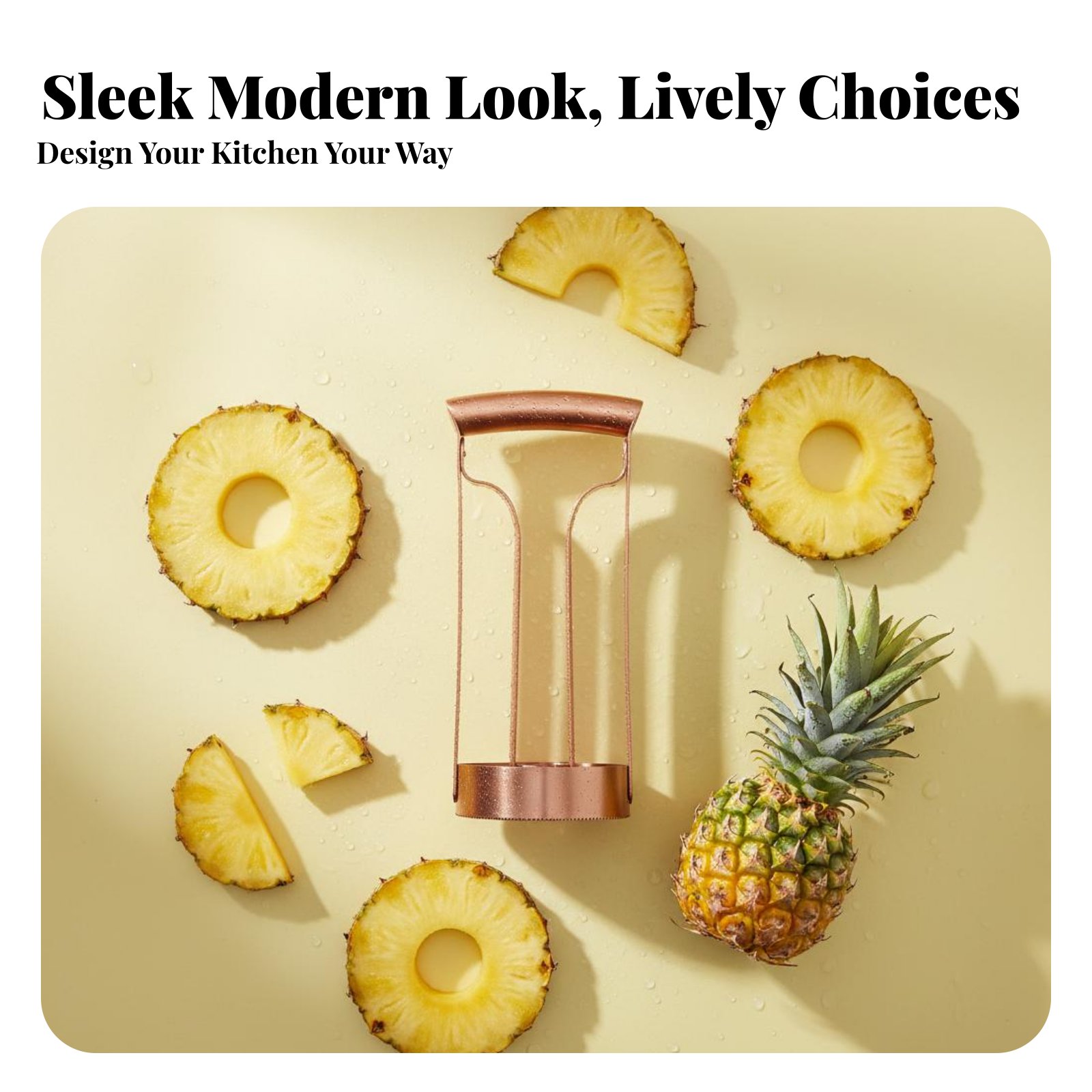 Kitchen Gadgets That Are Useful - Stainless Steel Pineapple Cutter Cores and
