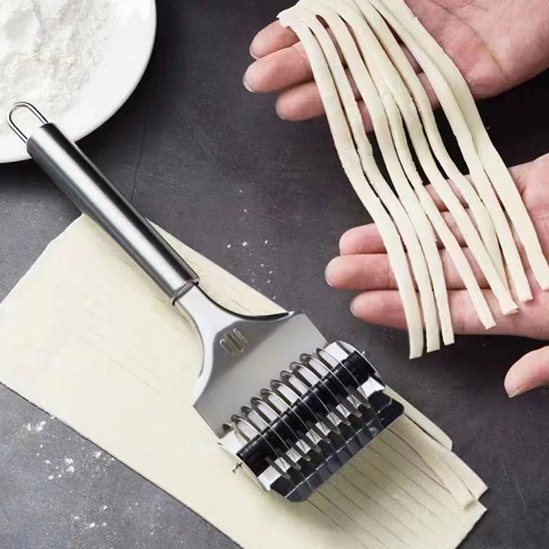 Kitchen Gadgets Pasta - Stainless Steel Manual Pasta Maker Noodle