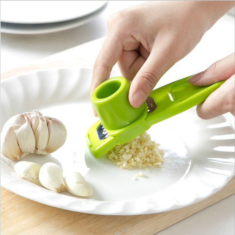 Kitchen Gadgets Green - 1 Pack Mini Garlic Grinder Creative