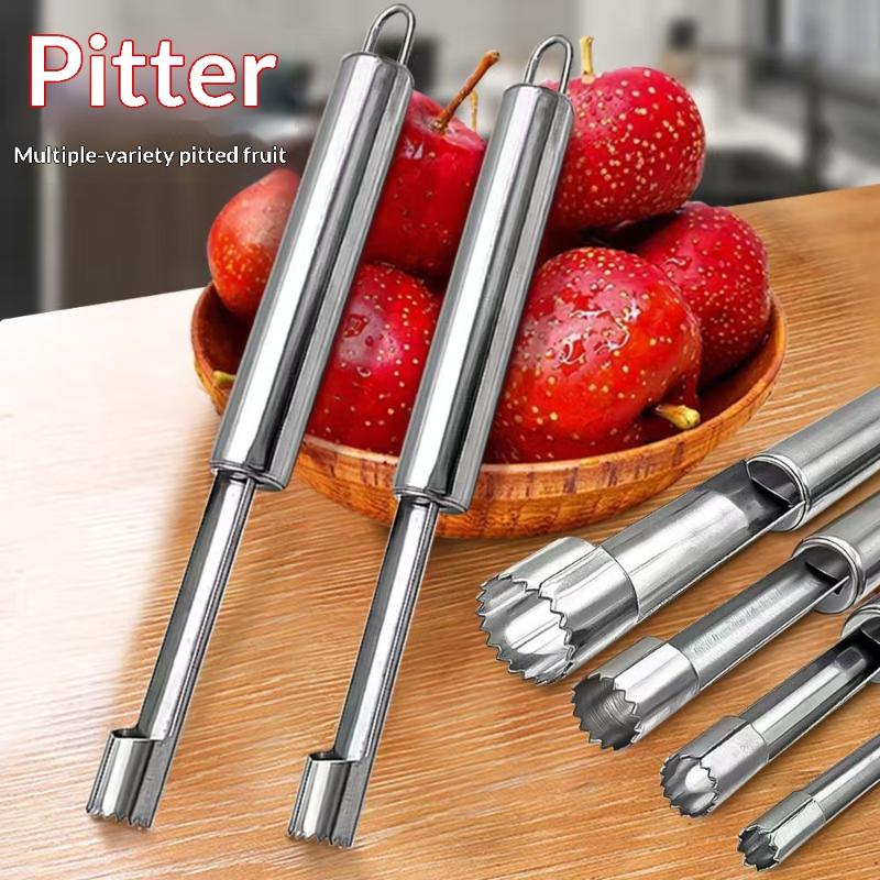 Kitchen Home Gadgets - 4pcs Fruit Core Remover Cutter Kitchen