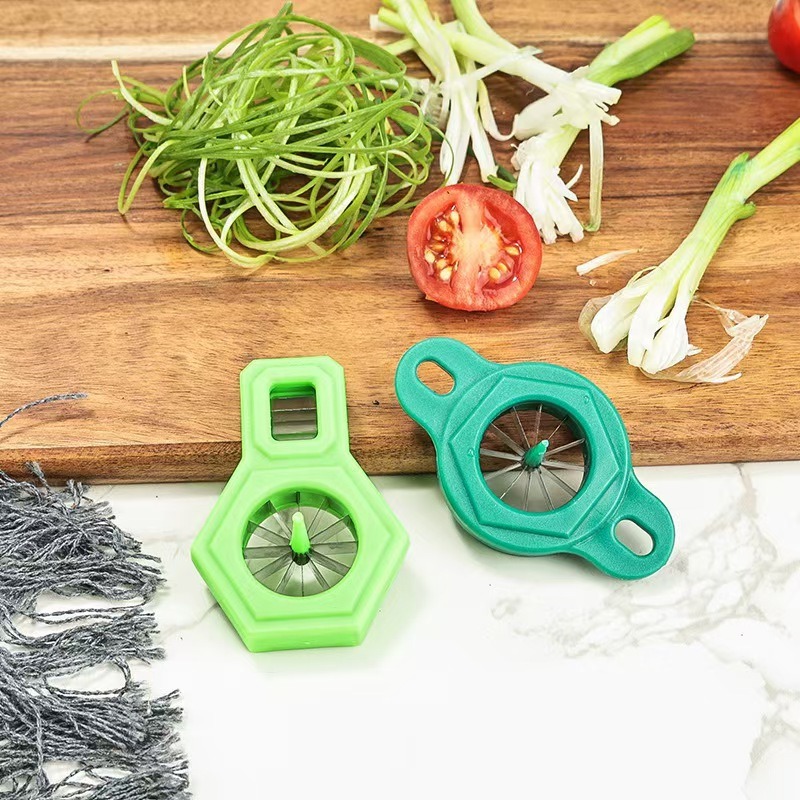 Kitchen Gadgets Wirecutter - Scallion Cutter Stainless Steel Plum Blossom