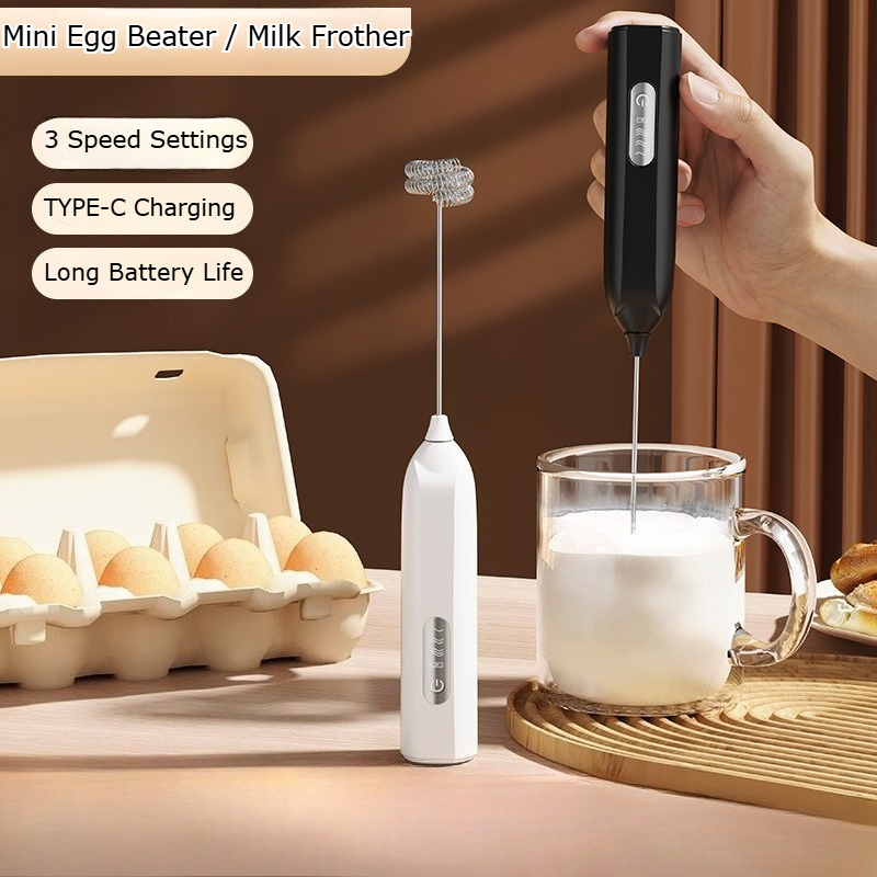 Kitchen Gadgets Blender - New Handheld Electric Milk Frother Automatic