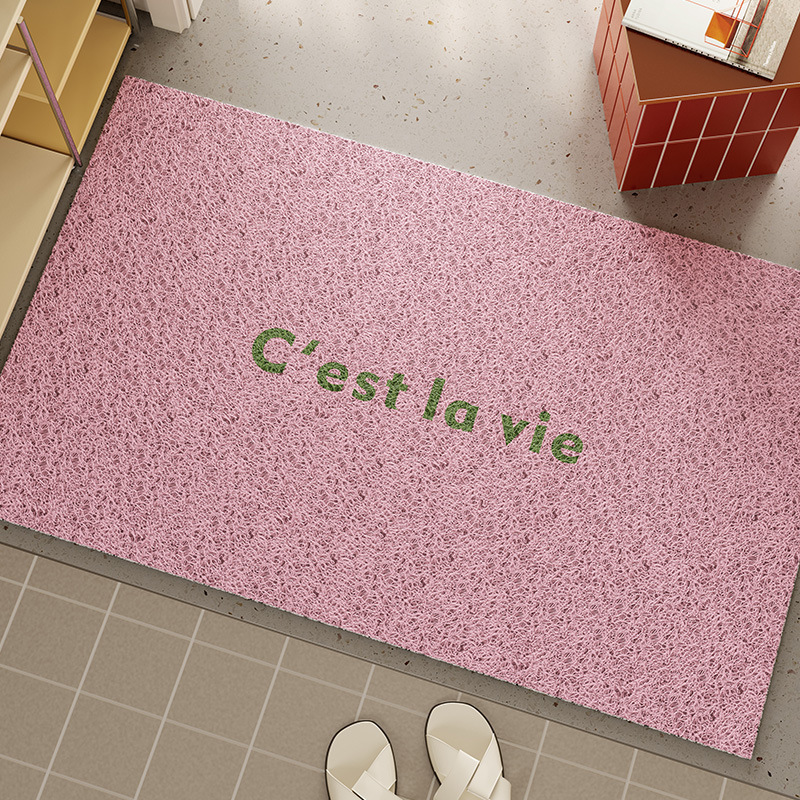 Korean Kitchen Gadgets - Simple French PVC Cuttable Doormat Home