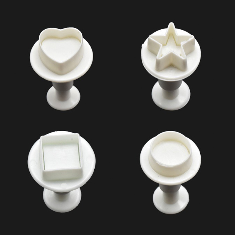 Kitchen Home Gadgets - 12PCS/Set Spring Cookie Shaping Mold Heart