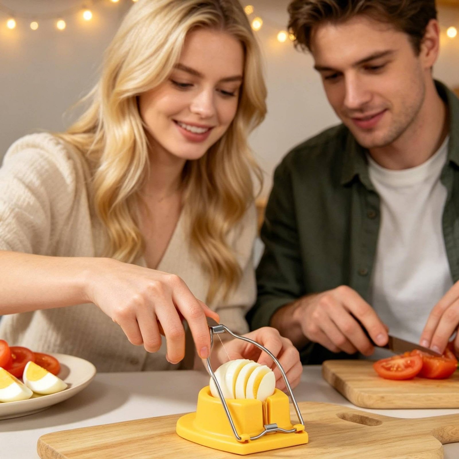 Kitchen Gadgets Wirecutter - Stainless Steel Wire Ovum Cutter 3