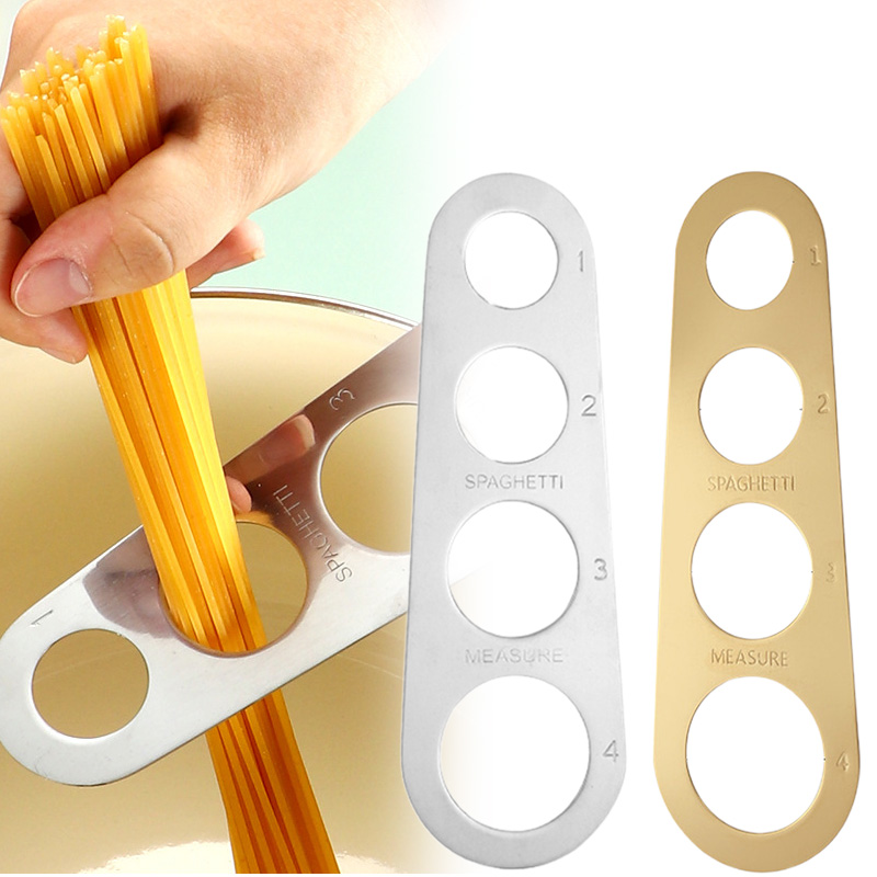 Kitchen Gadgets Pasta - Stainless Steel Spaghetti Measurer Pasta Noodle