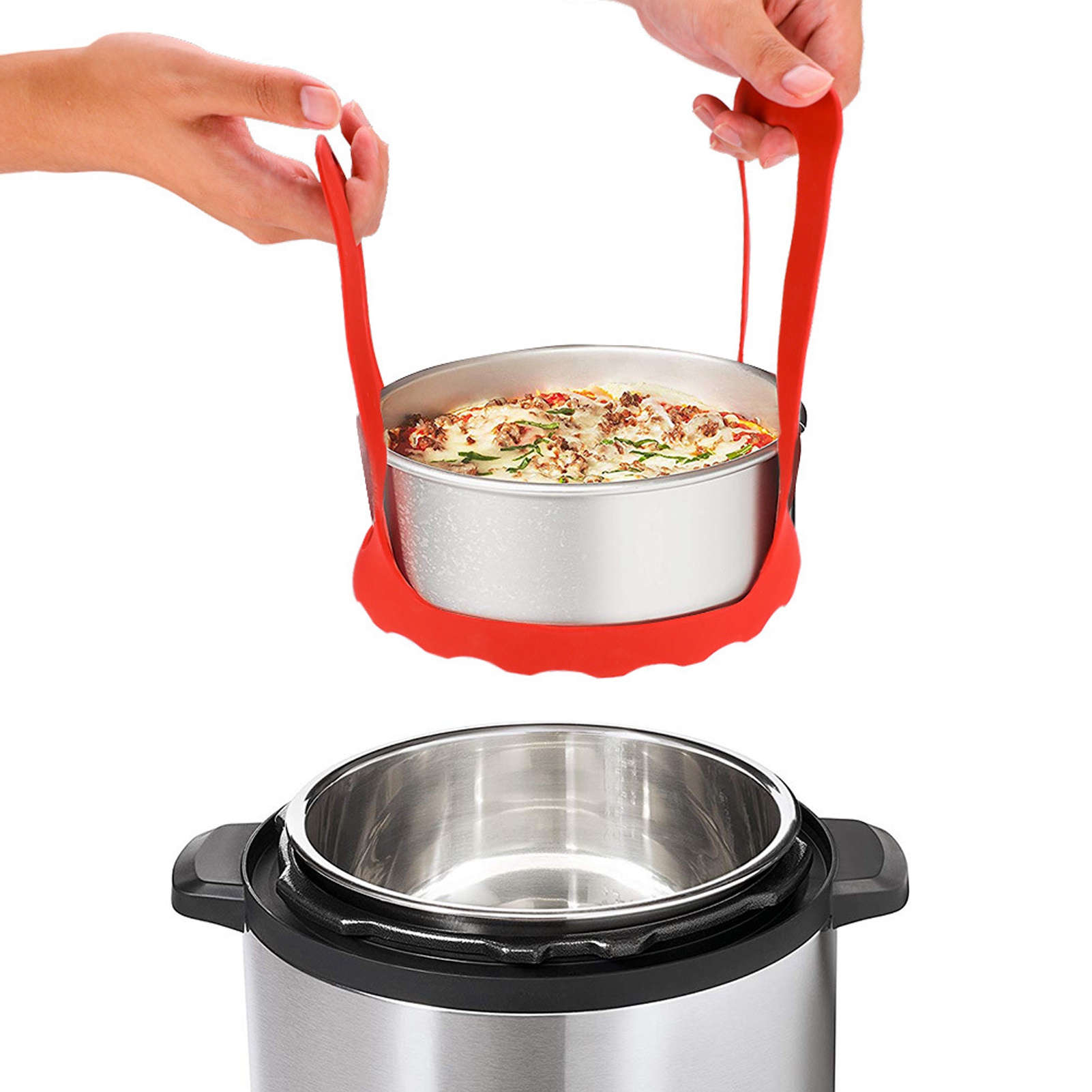 4pcs Set Silicone Kitchen Tool - Silicone Steamer Basket ulasan dan harga