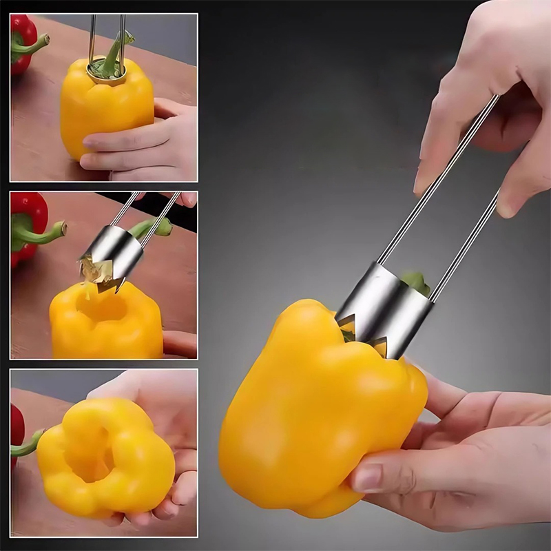 Stainless Steel Fruit Core Rem - Kitchen Home Gadgets ulasan dan harga