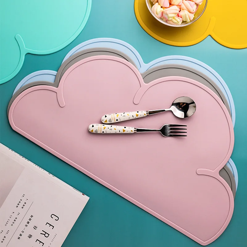 Cute Silicone Placemat Cloud S - Korean Kitchen Gadgets ulasan dan harga