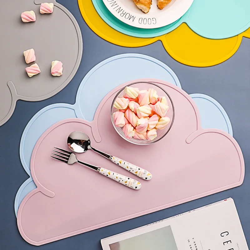 Cute Silicone Placemat Cloud S - Korean Kitchen Gadgets ulasan dan harga
