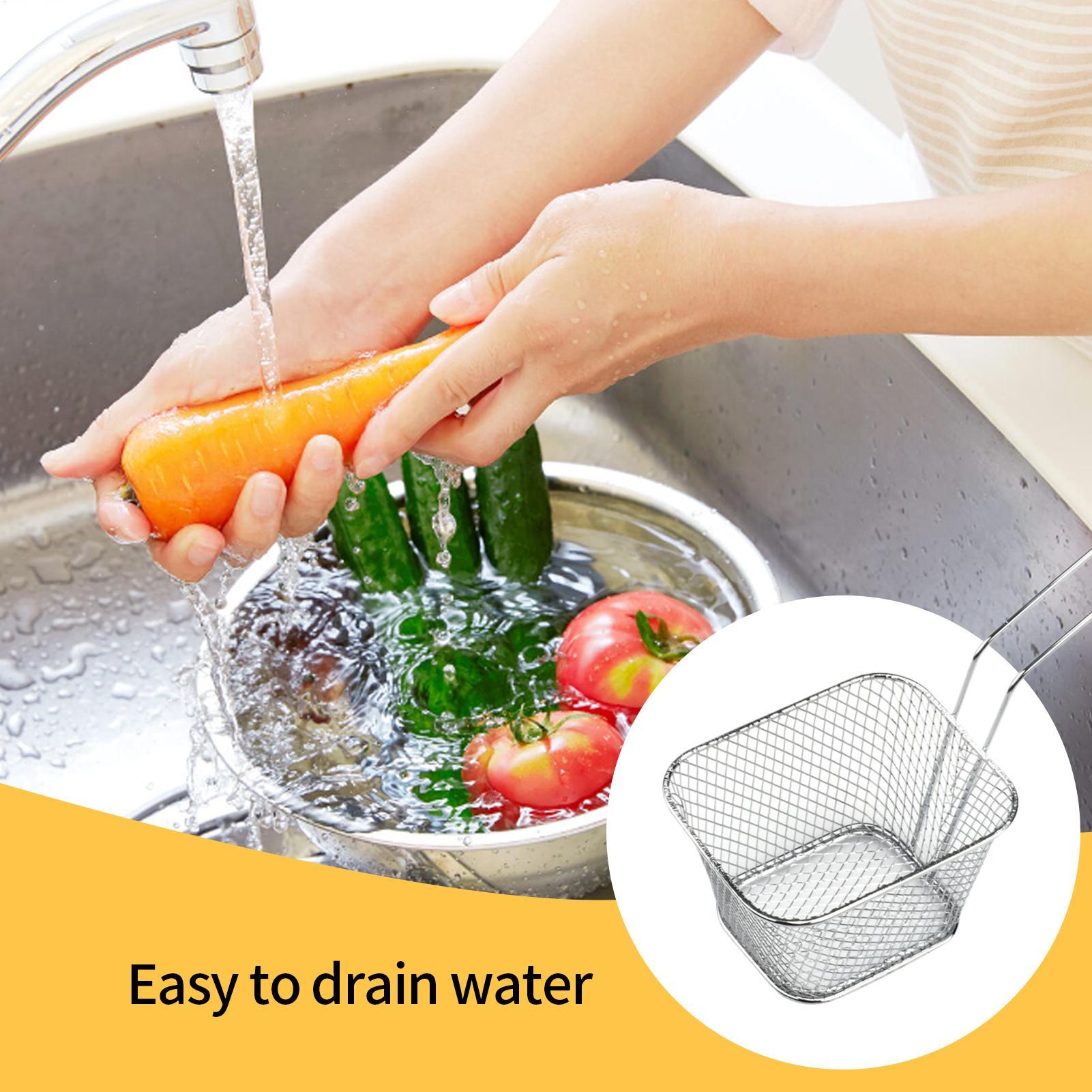 Fry Basket Professional Stainl - Kitchen Gadgets Pasta ulasan dan harga