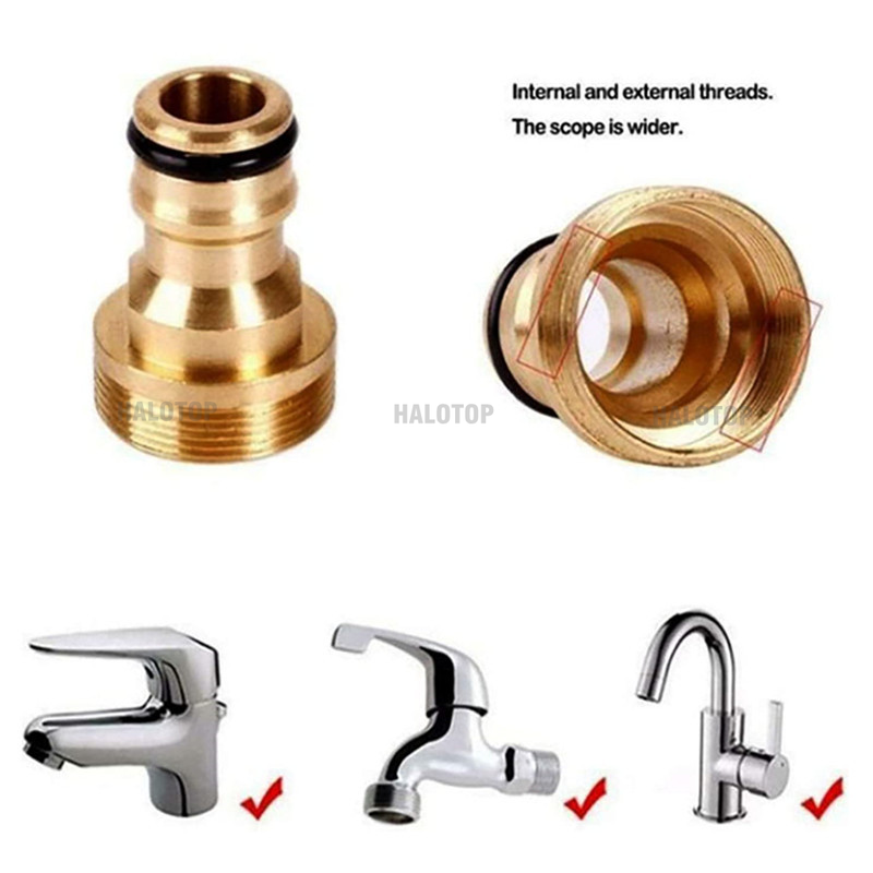 1/ 5PCS Universal Brass Tap Ki - Kitchen Gadgets Blender ulasan dan harga