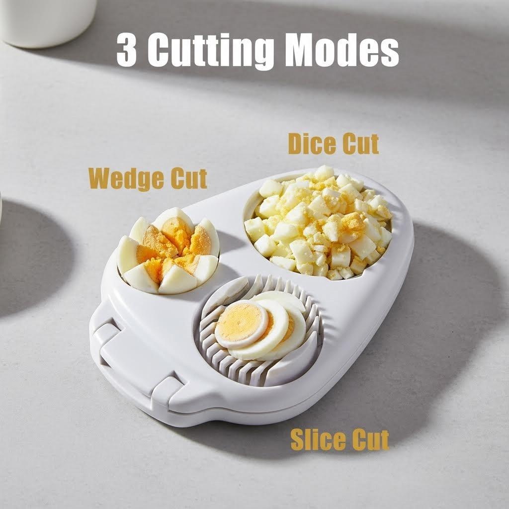 3 in 1 Egg Cutter Egg Chopper  - Kitchen Gadgets Wirecutter ulasan dan harga