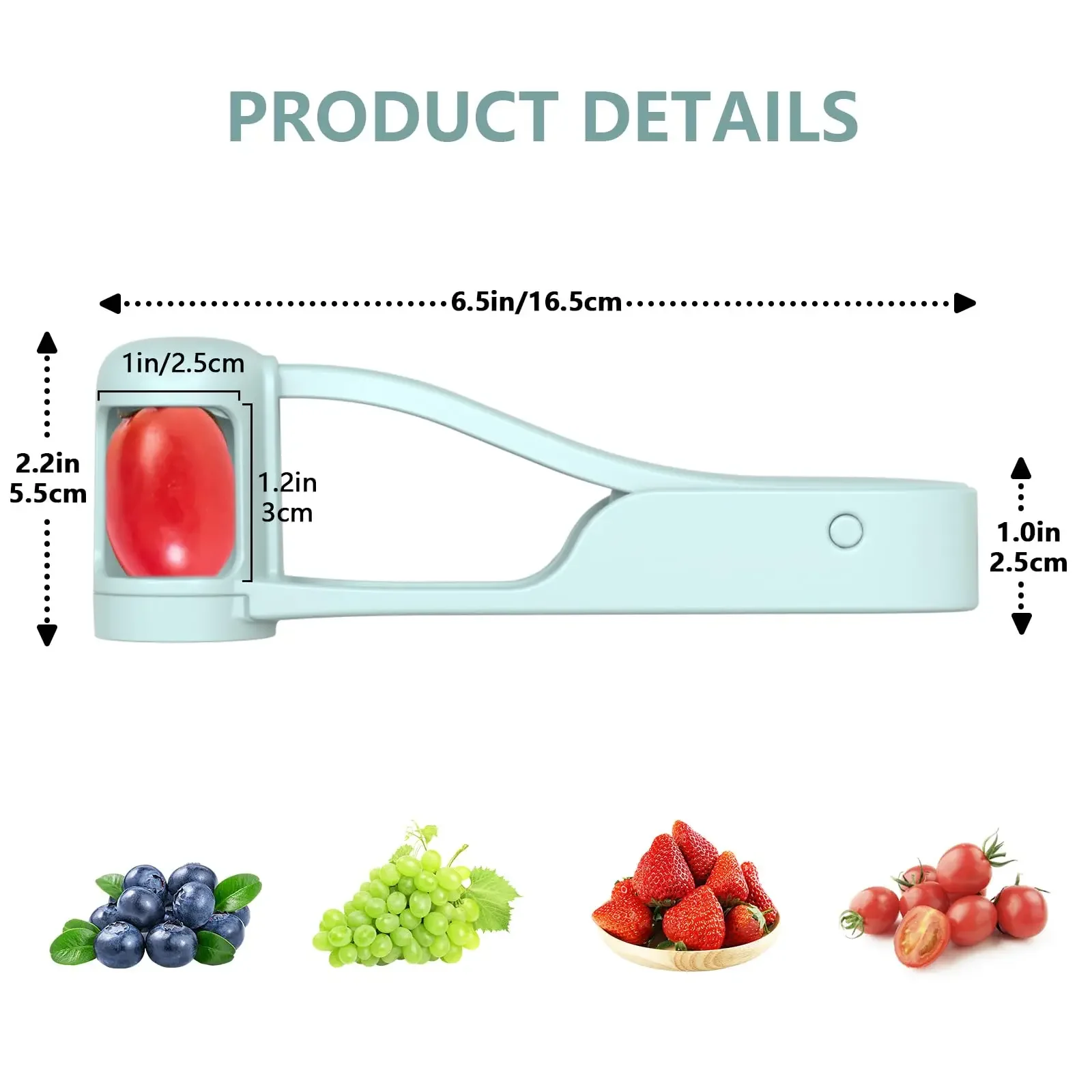 Green Grape Cutter for Toddler - Kitchen Gadgets Green ulasan dan harga