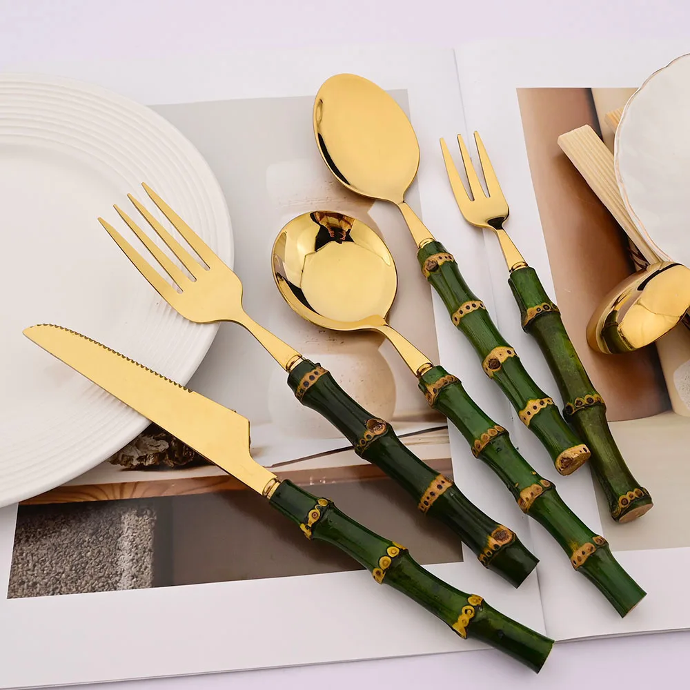 6/16/20/24/30Pcs Green Bamboo  - Kitchen Gadgets Green ulasan dan harga