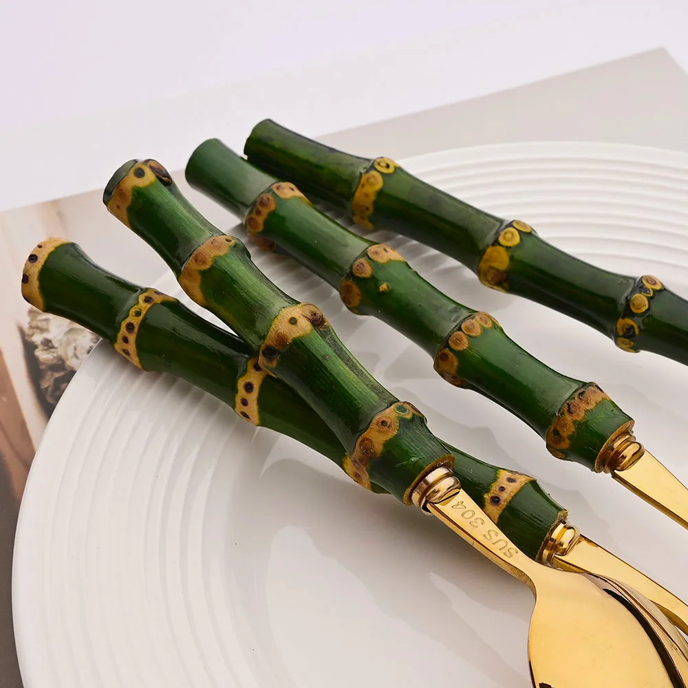 6/16/20/24/30Pcs Green Bamboo  - Kitchen Gadgets Green ulasan dan harga