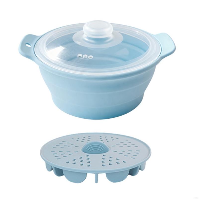 Silicone Microwave Steamer Pot - Silicone Steamer Basket ulasan dan harga