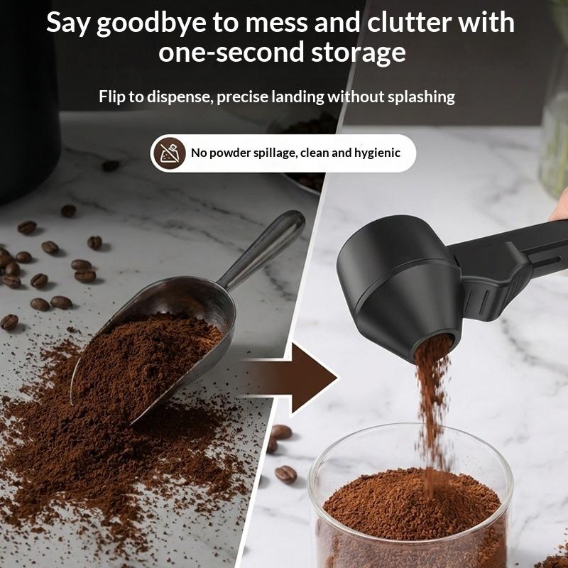 ㈃Sliding Leakproof Coffee Scoo - Kitchen Home Gadgets ulasan dan harga