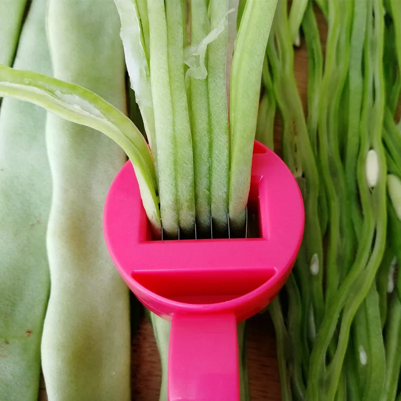 Bean slicer Green Bean Slicer  - Kitchen Gadgets Green ulasan dan harga