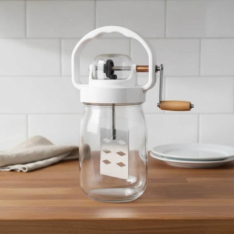 Hand Crank Butter Churner Manu - Kitchen Gadgets Blender ulasan dan harga