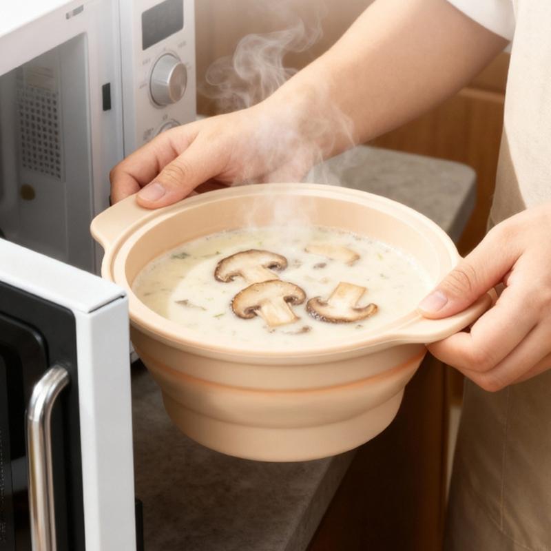 Foldable Silicone Small Steame - Silicone Steamer Basket ulasan dan harga
