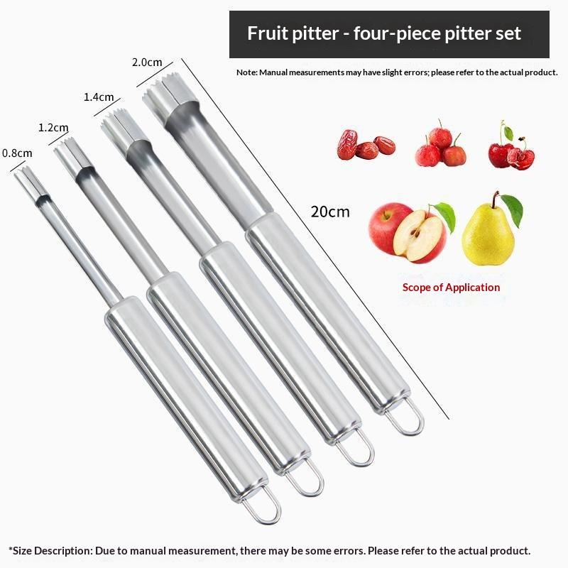 4pcs Fruit Core Remover Cutter - Kitchen Home Gadgets ulasan dan harga