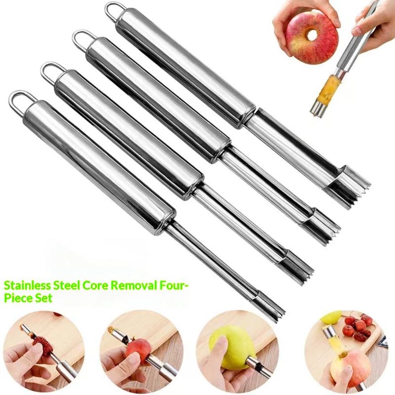 4pcs Fruit Core Remover Cutter - Kitchen Home Gadgets ulasan dan harga