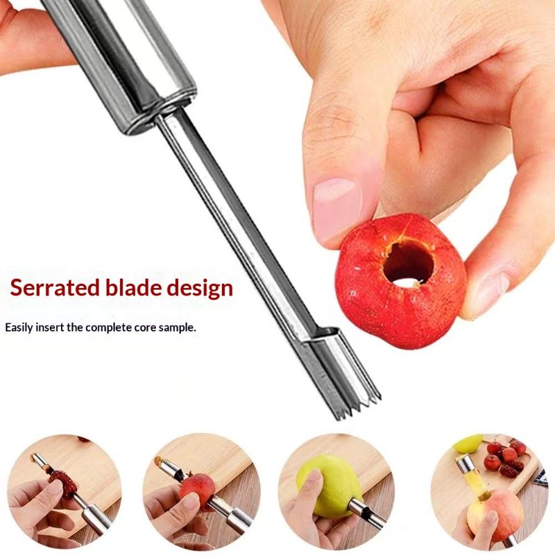 4pcs Fruit Core Remover Cutter - Kitchen Home Gadgets ulasan dan harga