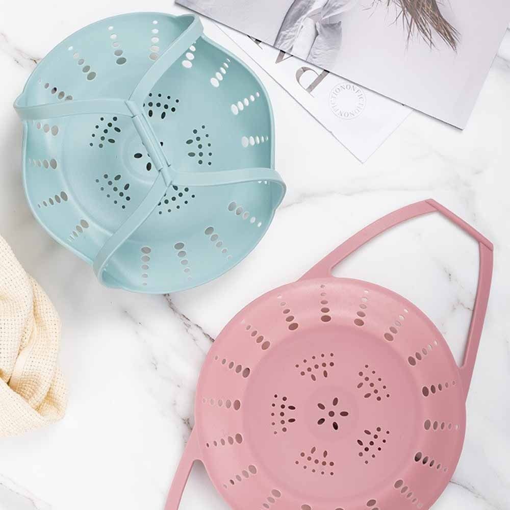 Long Handle Silicone Steamer B - Silicone Steamer Basket ulasan dan harga