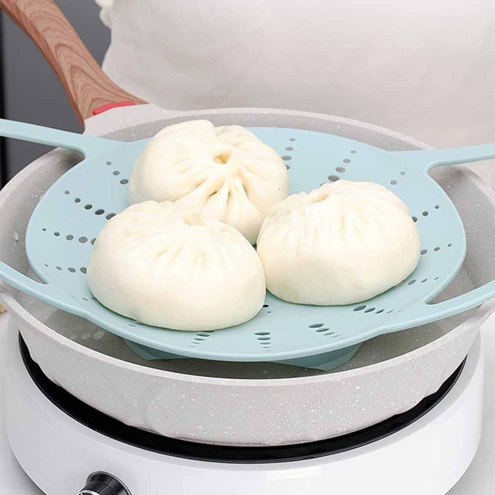 Long Handle Silicone Steamer B - Silicone Steamer Basket ulasan dan harga