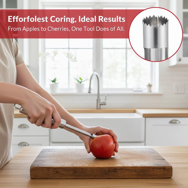 4pcs Fruit Core Remover Cutter - Kitchen Home Gadgets ulasan dan harga