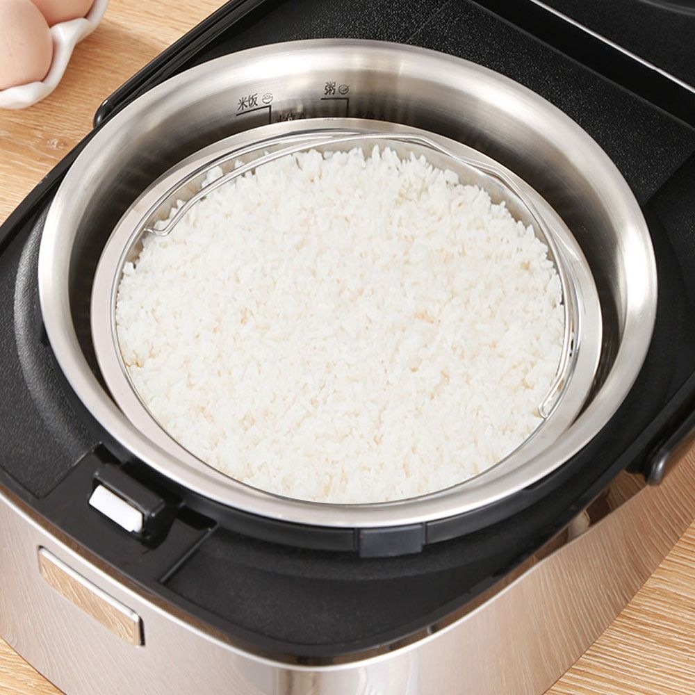 Stainless Steel Food Steamer K - Silicone Steamer Basket ulasan dan harga