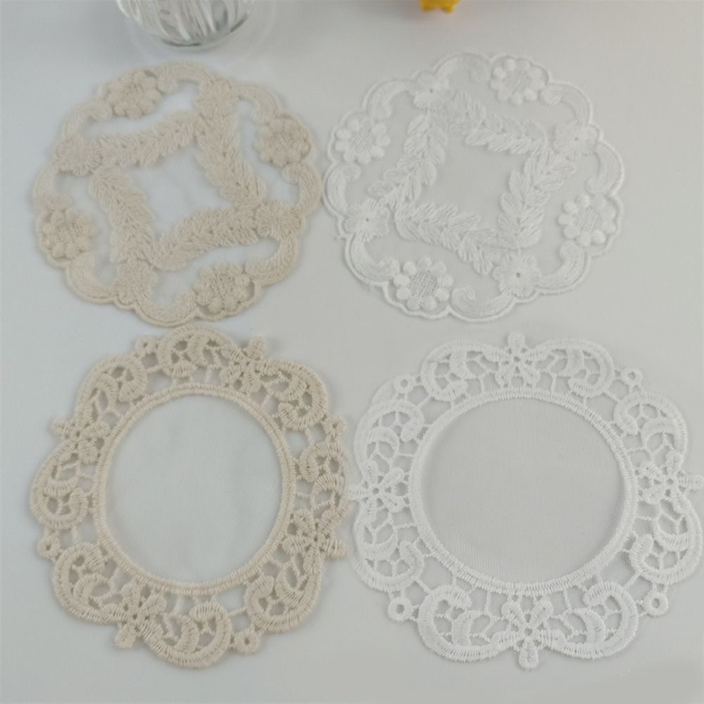 Napkin Lace Embroidered Coaste - Korean Kitchen Gadgets ulasan dan harga