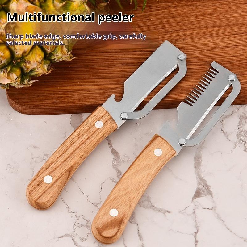 3 in 1 Serrated Peeler Knife f - Kitchen Gadgets That Are Useful ulasan dan harga