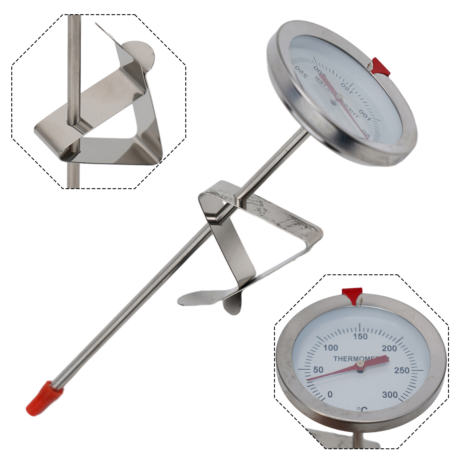 Stainless Steel Probe Thermome - Kitchen Home Gadgets ulasan dan harga