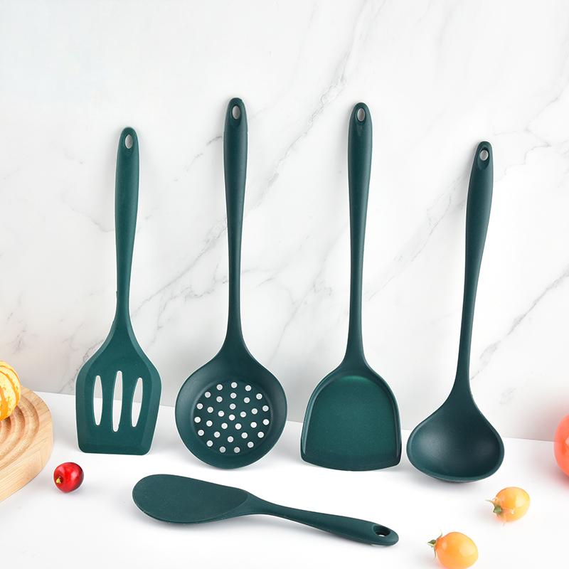 5Pcs Food Grade Silicone Kitch - Kitchen Gadgets Green ulasan dan harga