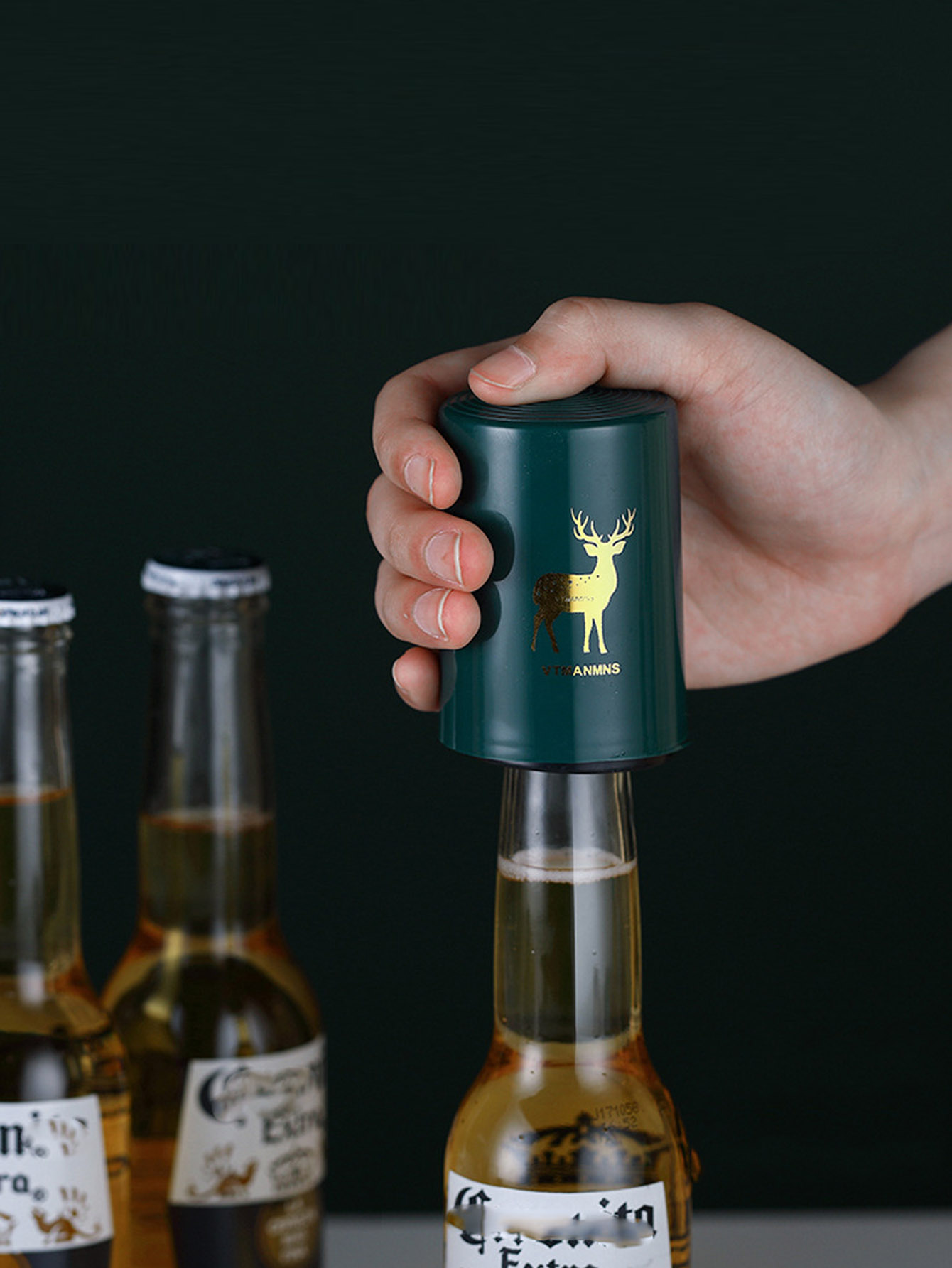 1Pcs Automatic Beer Bottle Ope - Kitchen Home Gadgets ulasan dan harga