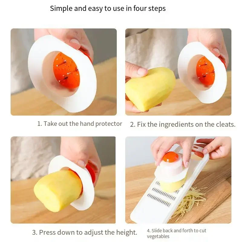 Grater Vegetables Slicer Carro - Korean Kitchen Gadgets ulasan dan harga
