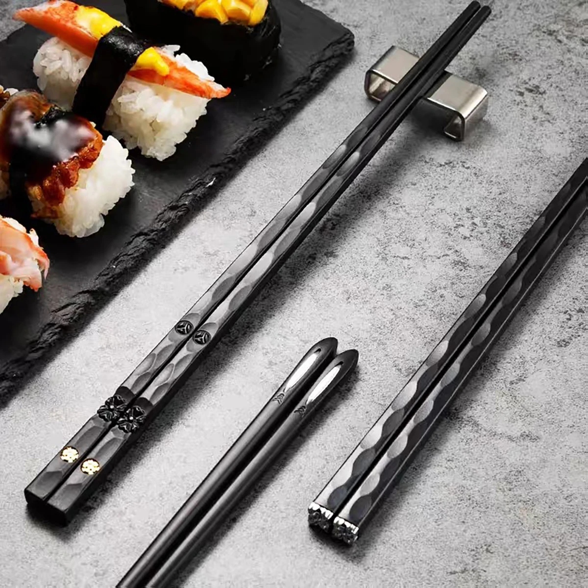 5 Pairs Japanese Chopsticks Su - Korean Kitchen Gadgets ulasan dan harga