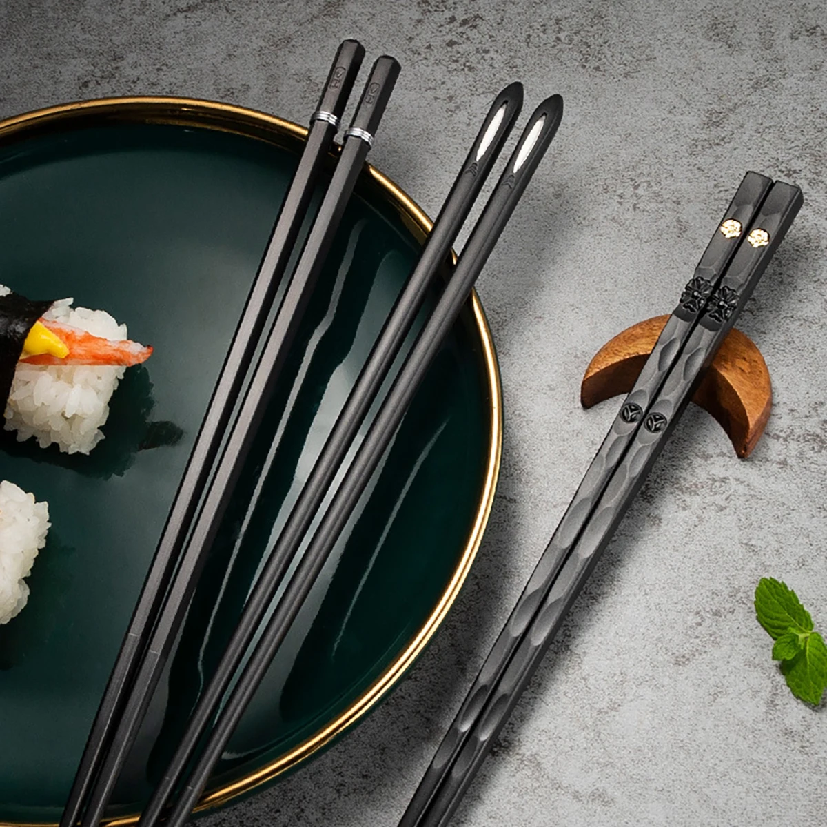5 Pairs Japanese Chopsticks Su - Korean Kitchen Gadgets ulasan dan harga