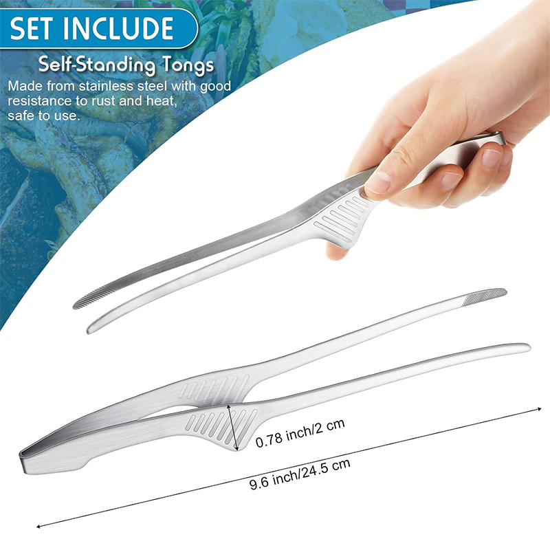 LMETJMA Stainless Steel Grill  - Korean Kitchen Gadgets ulasan dan harga