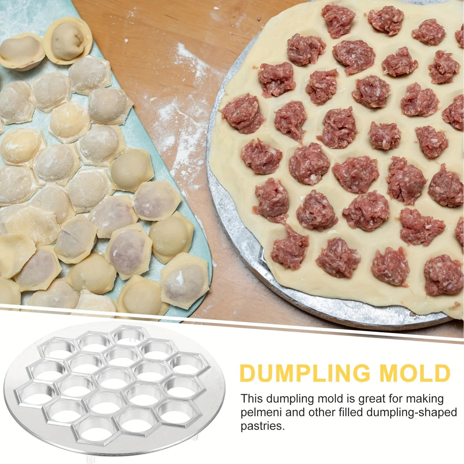Aluminum Dumpling Maker Tool | - Kitchen Gadgets Pasta ulasan dan harga