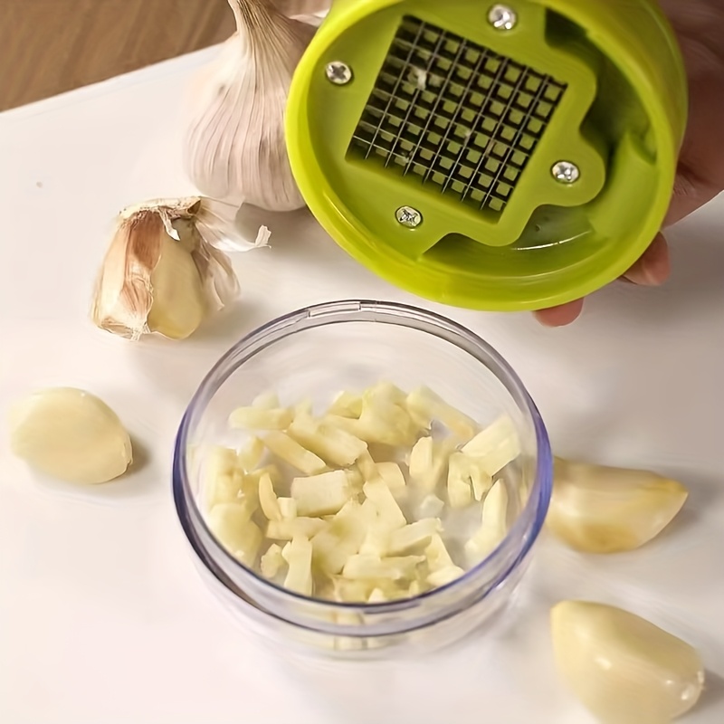 1-Piece Garlic Chopper Manual  - Kitchen Gadgets Green ulasan dan harga