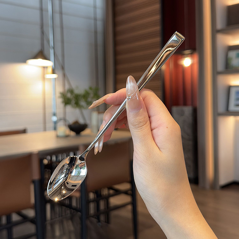 Korean Stainless Steel Spoon L - Korean Kitchen Gadgets ulasan dan harga