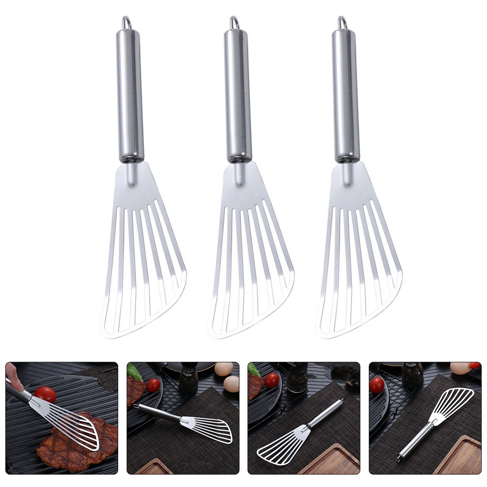 3pcs Stainless Steel Spatula F - Kitchen Home Gadgets ulasan dan harga