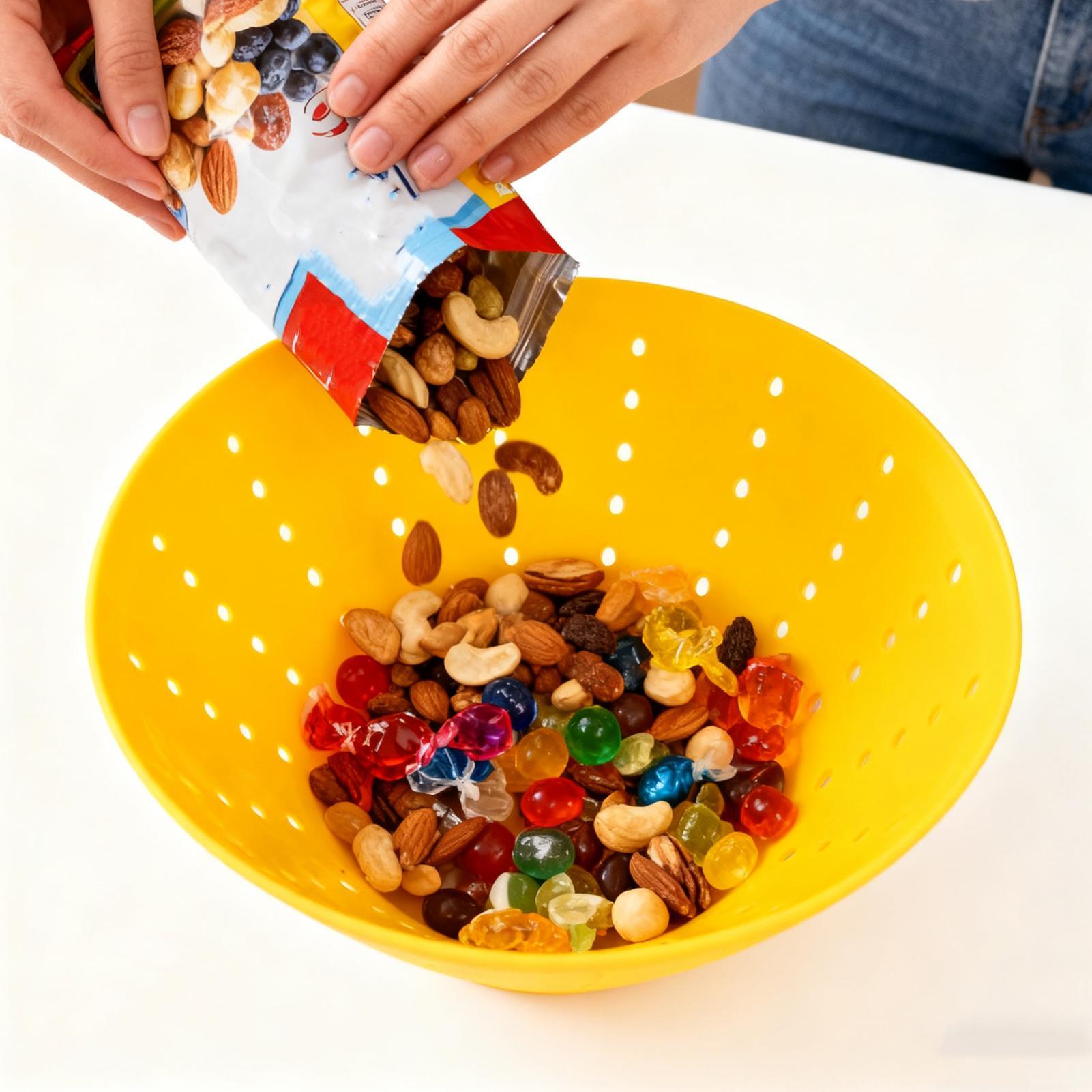 Fruit Washing Bowl Silicone Fo - Kitchen Gadgets Pasta ulasan dan harga