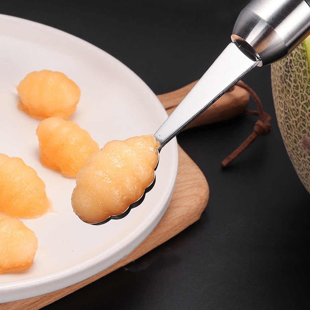 1Pcs Stainless Steel Fruit Sco - Kitchen Home Gadgets ulasan dan harga